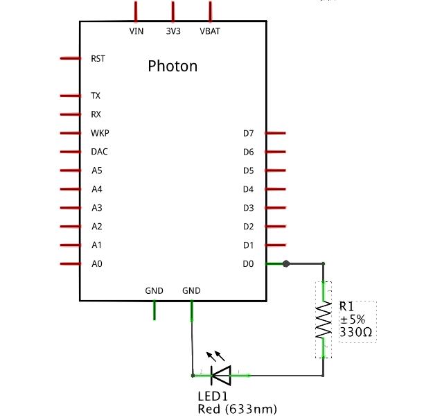 LED Circuit Schematic